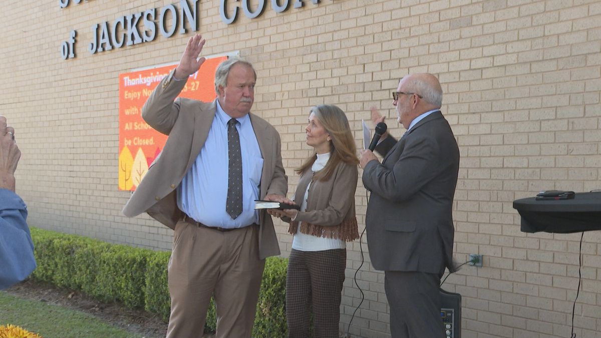 Steve Benton says he is very pleased to be back and honored to serve the people of Jackson...