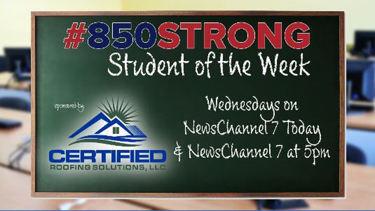 This week's 850Strong student of the week is Mallory Hicks.(WJHG/WECP)