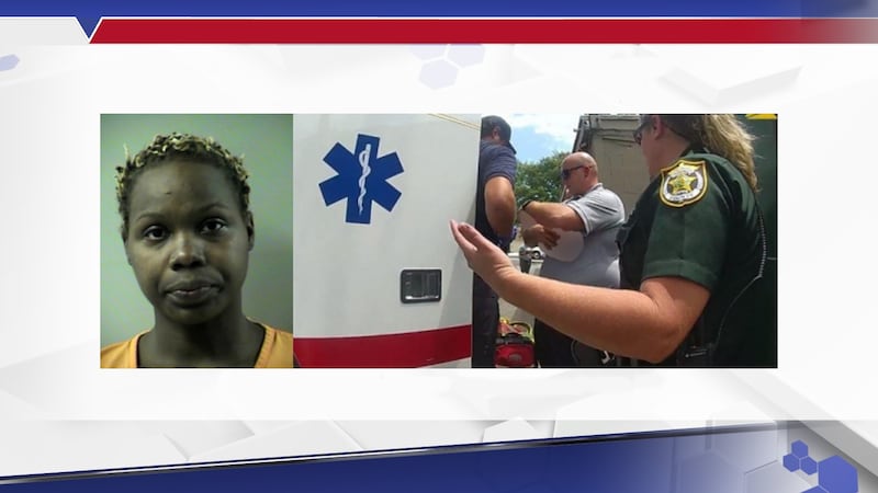 31-year-old Chanice Eppinger was arrested after she came out of the Goodwill store, telling...