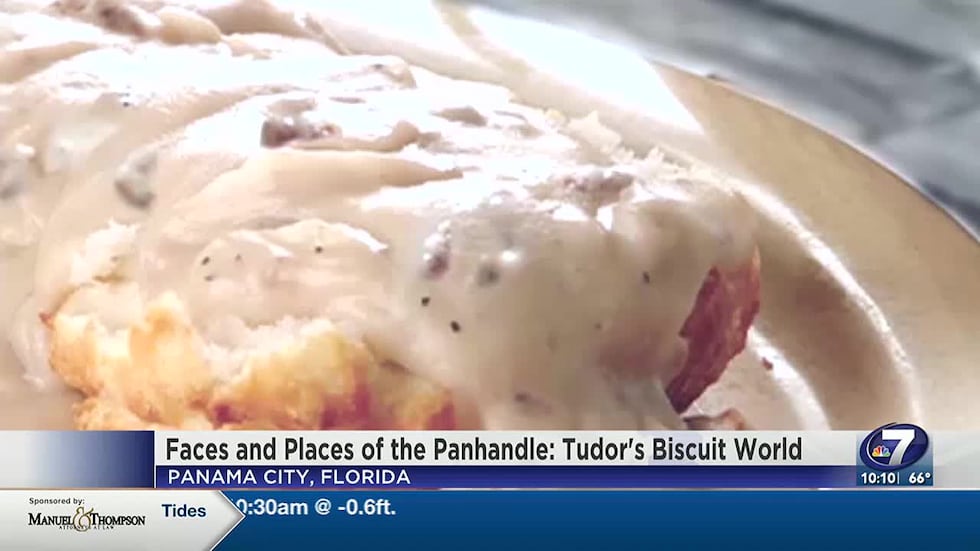 The most popular item on the menu is biscuits and gravy.
