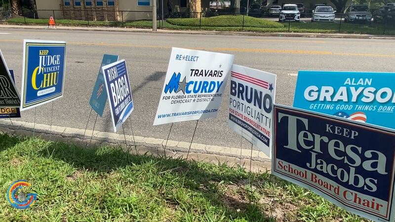 Florida primary signs