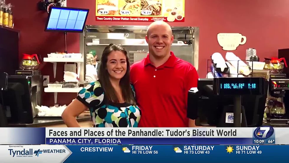 Husband and wife duo Nick Schirtzinger and Cara Pattinato own the only Tudor's Biscuit World...