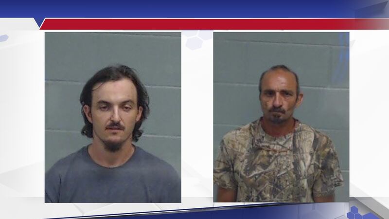 Both are facing larceny and grand theft charges.