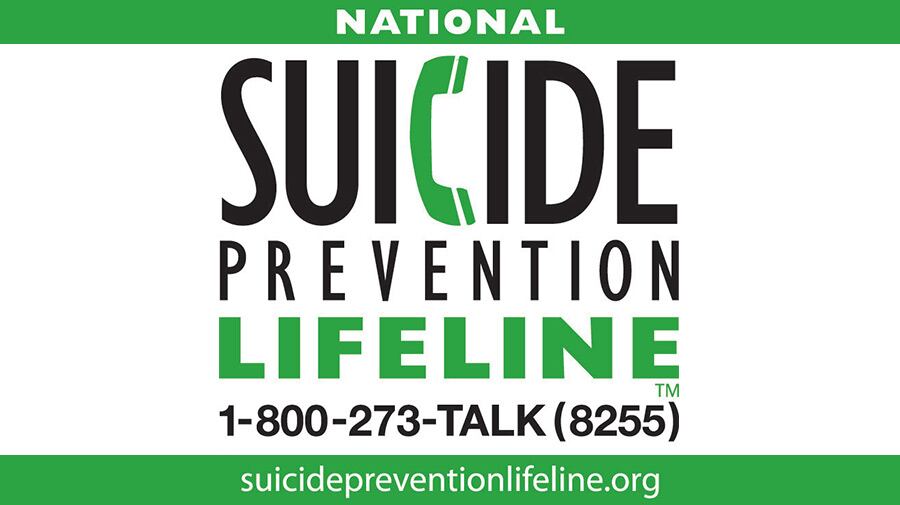 The National Suicide Prevention Lifeline, 988, will be in effect in July of 2022.