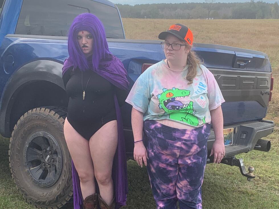 Destiny Star Lewis (right) was the third suspect allegedly involved in the kidnapping of a...