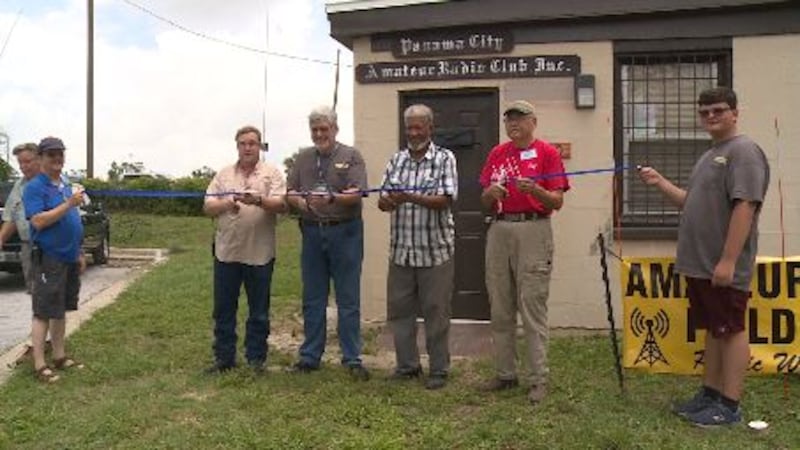 The Panama City Amateur Radio Club building suffered damages after Hurricane Michael, but now...