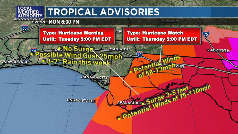 Tropical Advisory Mon 4pm