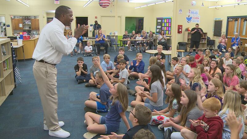 Southport Elementary School in Panama City had an exciting day on Wednesday as students got to...